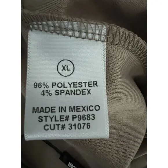 Fashion Nova victoria high waisted dress pants taupe Size XL NEW WOMENS - Picture 8 of 8